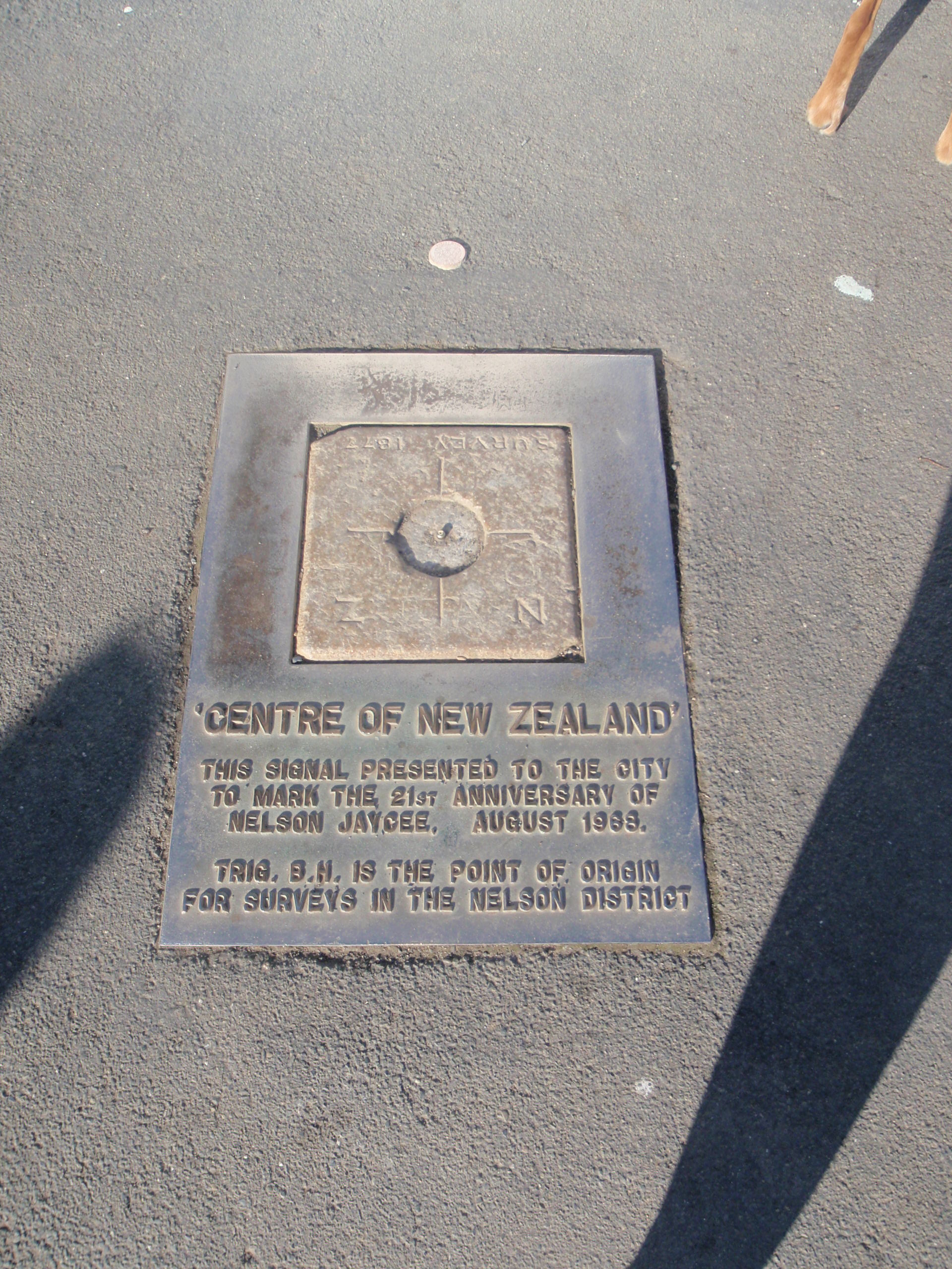 Centre of NZ