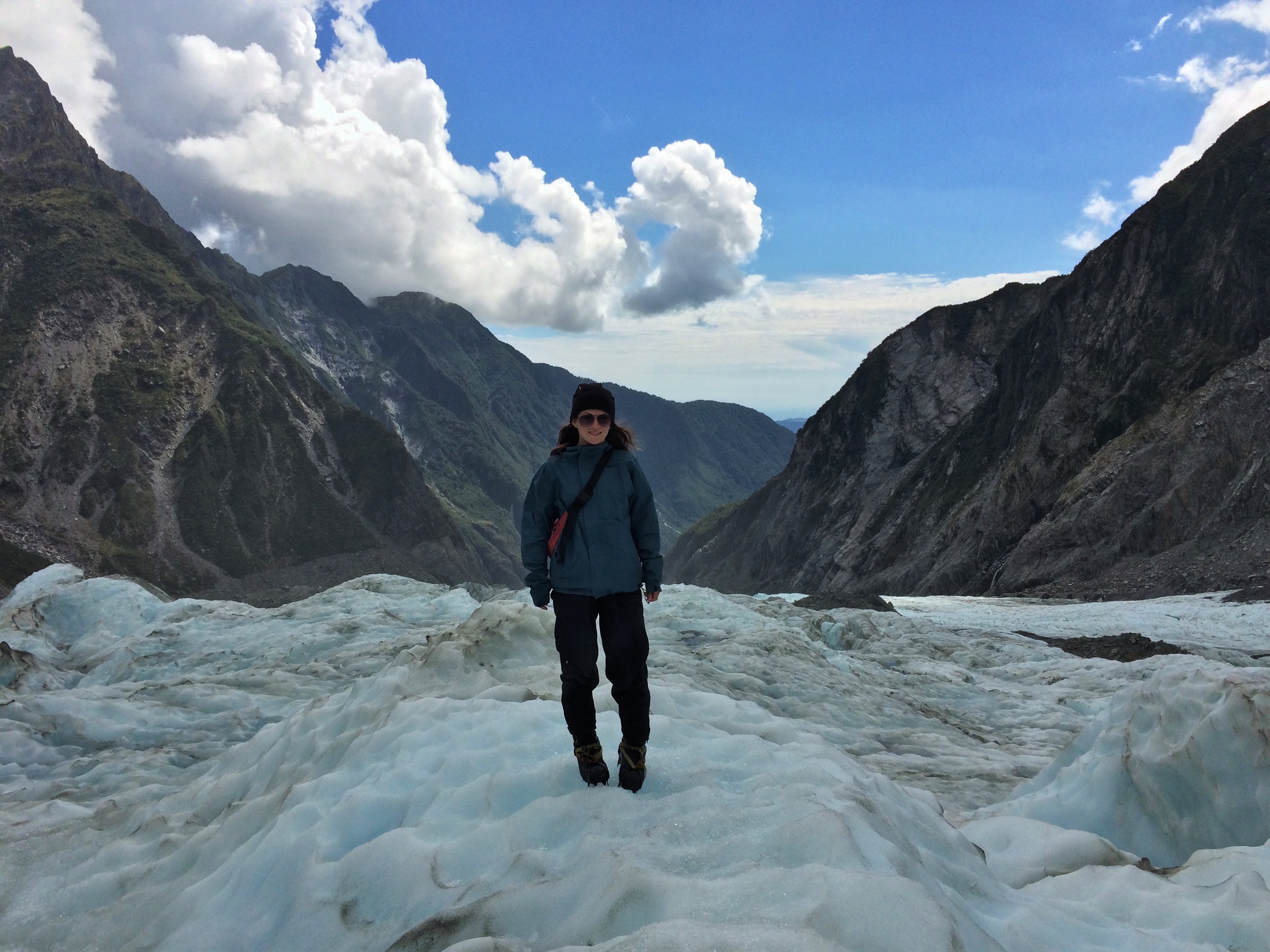 On the glacier
