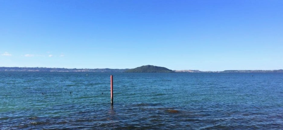 Lake Rotorua and Mokoia Island
